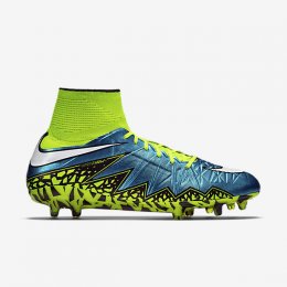NIKE HYPERVENOM PHANTOM II FG Blue Lagoon/Volt/White