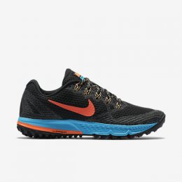 NIKE AIR ZOOM WILDHORSE 3 Black/Blue Lagoon/Laser Orange/Hyper