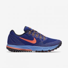 NIKE AIR ZOOM WILDHORSE 3 Deep Royal Blue/Chalk Blue/Laser Orange/Hyper Orange