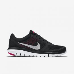 NIKE FLEX RUN 2015 Black/Hyper Pink/Digital Pink/Metallic Silver