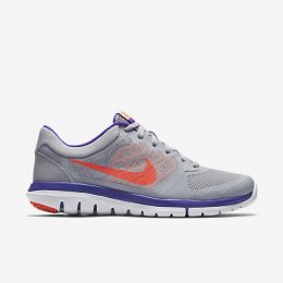 NIKE FLEX RUN 2015 Wolf Grey/Fierce Purple/Atomic Pink/Hyper Orange