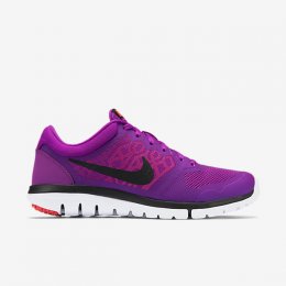 NIKE FLEX RUN 2015 Vivid Purple/Hot Lava/Bright Crimson/Black