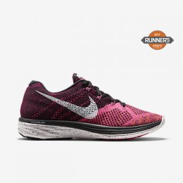 Nike Flyknit Lunar 3 Black/Pink Pow/Total Orange/White