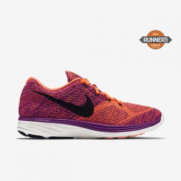 Nike Flyknit Lunar 3 Vivid Purple/Hyper Orange/Court Purple/Black