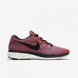Nike Flyknit Lunar 3 Hyper Orange/Racer Blue/University Blue/Black