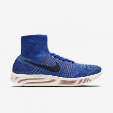 Nike LunarEpic Flyknit Racer Blue/University Blue/Hyper Orange/Black Nike LunarEpic Flyknit Racer Blue/University Blue/Hyper Orange/Black