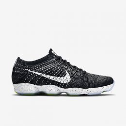 Nike Flyknit Zoom Agility Black/Dark Grey/Volt/White