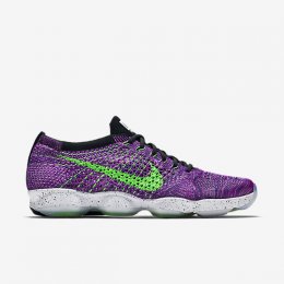 Nike Flyknit Zoom Agility Vivid Purple/Black/Voltage Green