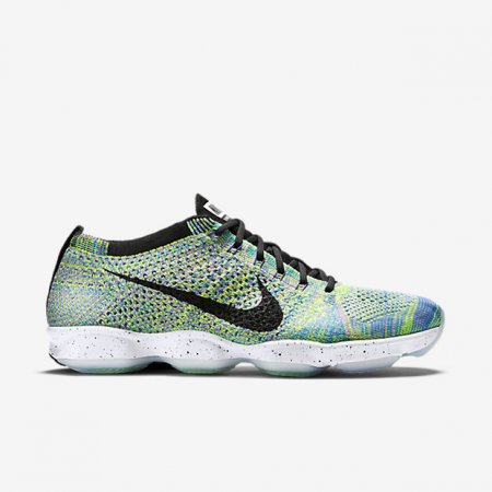 NIKE FLYKNIT ZOOM AGILITY \'POTION\' Fuchsia Glow/Voltage Green/Photo