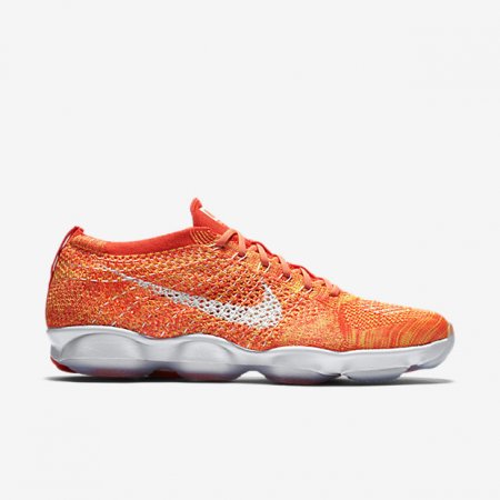 Nike Flyknit Zoom Agility Bright Crimson/Bright Mango/White