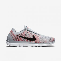 NIKE FREE 4.0 FLYKNIT Wolf Grey/Hyper Orange/White/Black