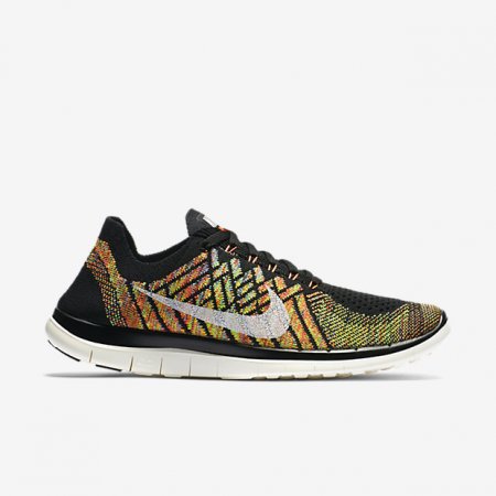 NIKE FREE 4.0 FLYKNIT Sequoia/Polarized Blue/Hyper Orange/White