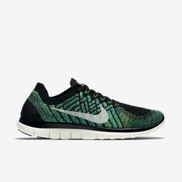 NIKE FREE 4.0 FLYKNIT Black/Voltage Green/Lucky Green/Sail