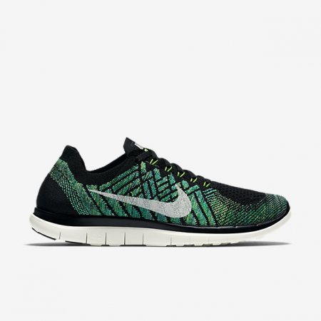 NIKE FREE 4.0 FLYKNIT Black/Voltage Green/Lucky Green/Sail