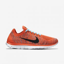 NIKE FREE 4.0 FLYKNIT Bright Crimson/Brave Blue/Hyper