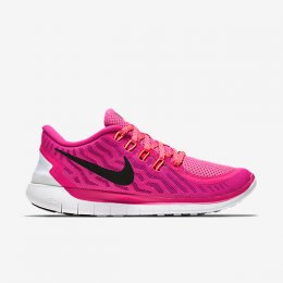 Nike Free 5.0 Pink Foil/Pink Pow/Bright Citrus/Black
