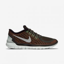 NIKE FREE 5.0 FLASH Sequoia/Voltage Green/Hyper Orange/Reflect