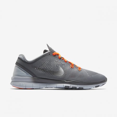 Nike Free TR 5 Cool Grey/Pure Platinum/Bright Citrus/Metallic Silver