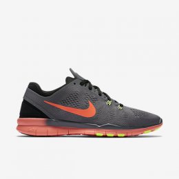 Nike Free TR 5 Dark Grey/Black/Volt/Hyper Orange