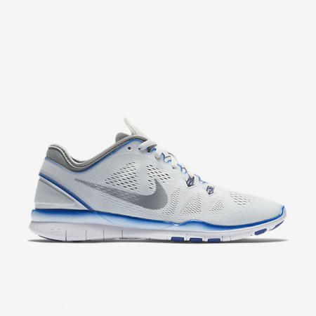 Nike Free TR 5 Pure Platinum/Racer Blue/White/Metallic Cool Grey