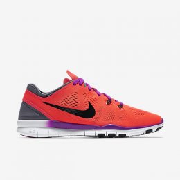 Nike Free TR 5 Hyper Orange/Cool Grey/Vivid Purple/Black
