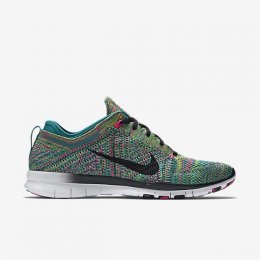 NIKE FREE TR 5 FLYKNIT Radiant Emerald/Pink Pow/Black