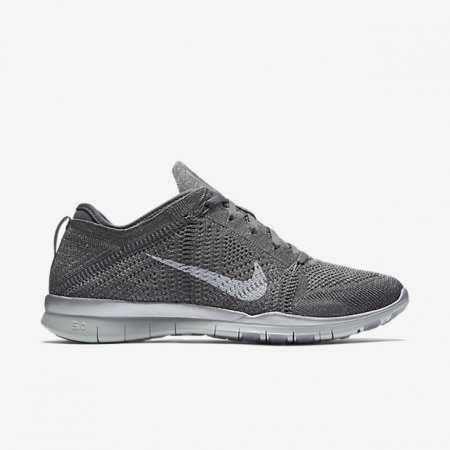 NIKE FREE TR 5 FLYKNIT METALLIC Dark Grey/Metallic Silver/Pure Platinum