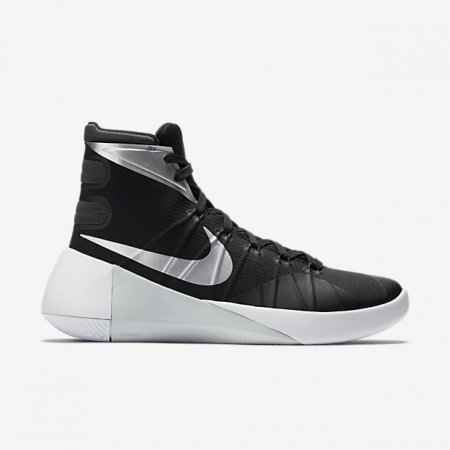 NIKE HYPERDUNK 2015 (TEAM) Black/Anthracite/White/Metallic Silver