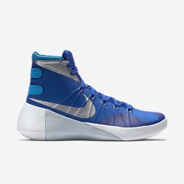 NIKE HYPERDUNK 2015 (TEAM) Game Royal/Blue Hero/White/Metallic Silver
