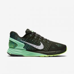 NIKE LUNARGLIDE 7 Sequoia/Green Glow/Radiant Emerald/White