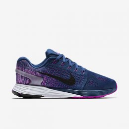 NIKE LUNARGLIDE 7 Brave Blue/Vivid Purple/Fuchsia Glow/Black