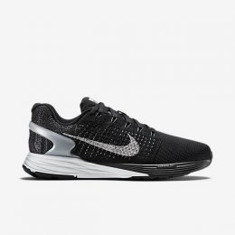 NIKE LUNARGLIDE 7 FLASH Black/Pure Platinum/Dark Grey/Reflect Silver
