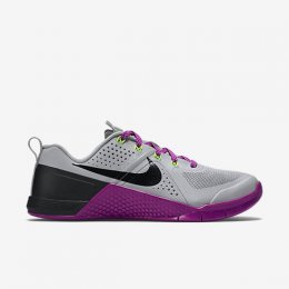 NIKE METCON 1 Wolf Grey/Vivid Purple/Voltage Green/Black