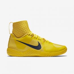 NIKECOURT FLARE Vivid Sulfur/Obsidian