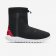 NIKE FLEECE MID Black/Challenge Red/White