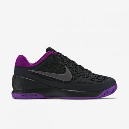 NIKECOURT ZOOM CAGE 2 Black/Vivid Purple/Midnight Fog
