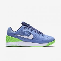 NIKECOURT ZOOM CAGE 2 Chalk Blue/Voltage Green/Dark Purple Dust/White