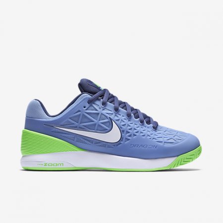 NIKECOURT ZOOM CAGE 2 Chalk Blue/Voltage Green/Dark Purple Dust/White