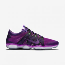 NIKE AIR ZOOM FIT AGILITY 2 Vivid Purple/Fuchsia Glow/Voltage Green/Vivid Purple