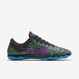 ZOOM RIVAL WAFFLE Black/Blue Lagoon/Vivid Purple