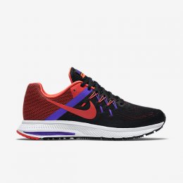 NIKE ZOOM WINFLO 2 Black/Fierce Purple/White/Bright Crimson