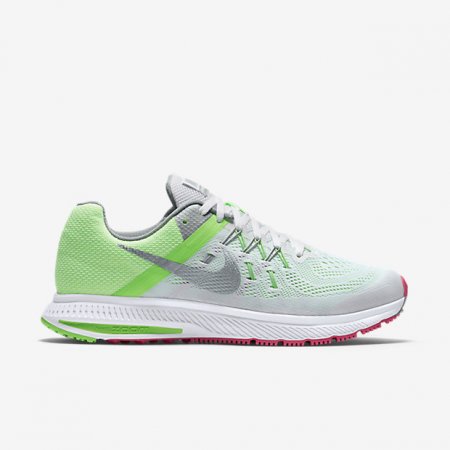 NIKE ZOOM WINFLO 2 White/Voltage Green/Hyper Pink/Metallic Silver