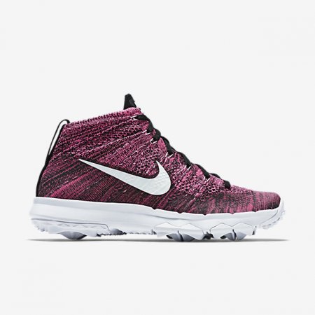 Nike Flyknit Chukka Pink Pow/Black/White