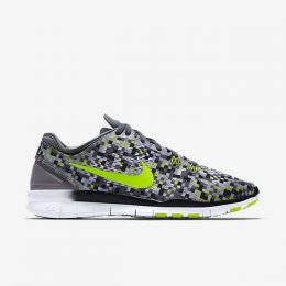 Nike Free TR 5 PrintCool Grey/Volt/Black
