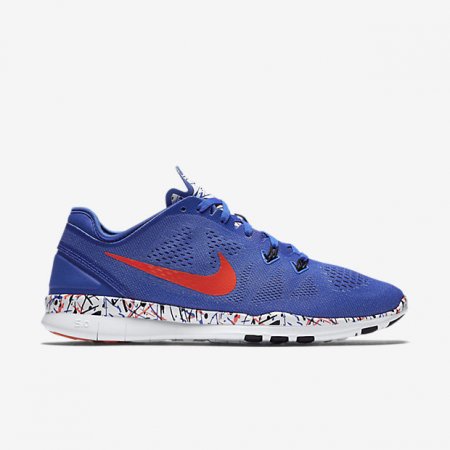 NIKE FREE TR 5 PRINT Racer Blue/Black/White/Bright Crimson