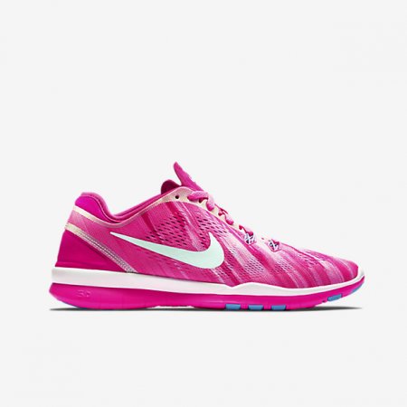 Nike Free TR 5 Print Pink Pow/Fireberry/Polar/White