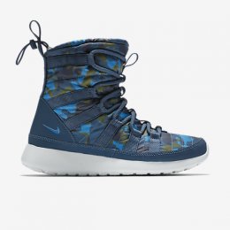 NIKE ROSHE ONE HI PRINT Squadron Blue/Carbon Green/Pure