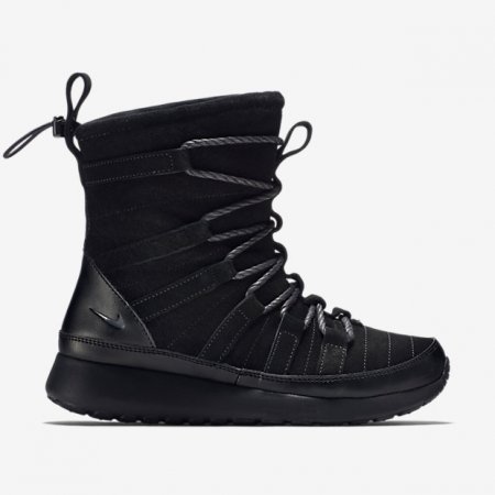 NIKE ROSHE ONE HI SUEDE Black/Anthracite