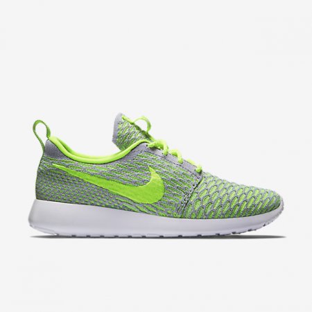 Nike Roshe Flyknit Electric Green/Wolf Grey/White/Volt