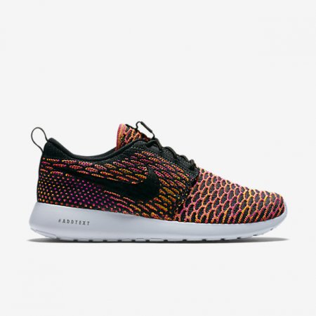 NIKE ROSHE FLYKNIT Anthracite/Vivid Purple/Hyper Orange/Black